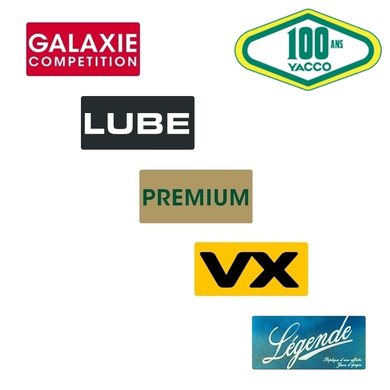 Еволюцията на автомобилните серии Galaxie Competition, LUBE, VX Premium и VX