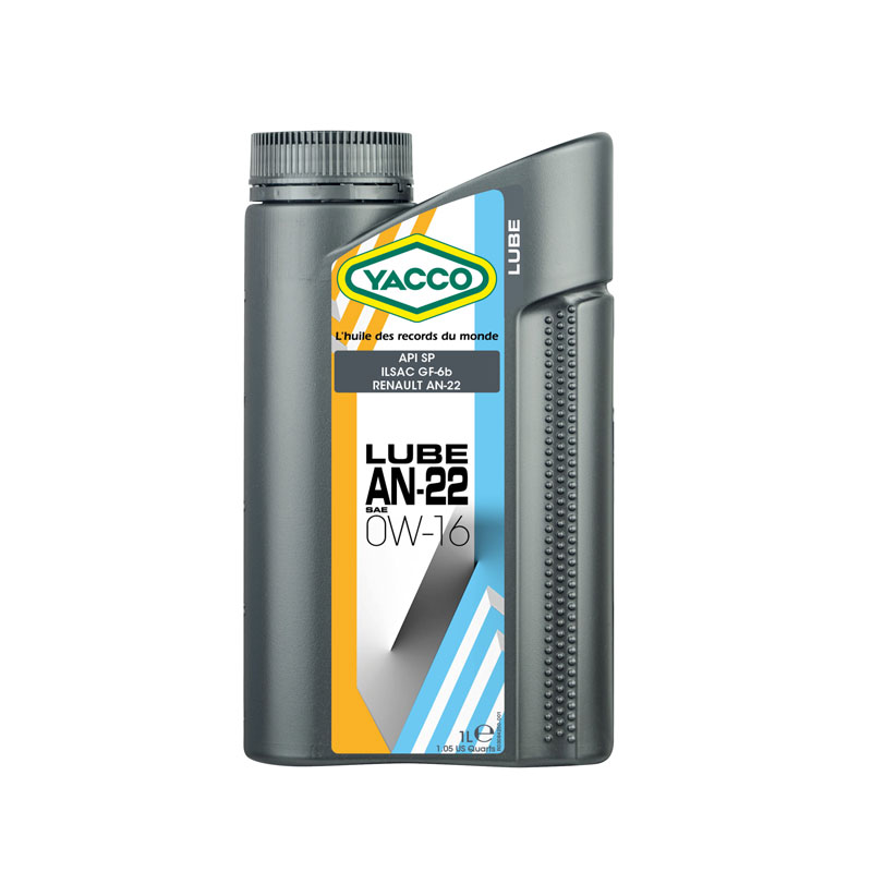 Нов продукт LUBE AN-22 SAE 0W-16 по най-новият ОЕМ стандарт на Renault-Nissan-Mitsubishi