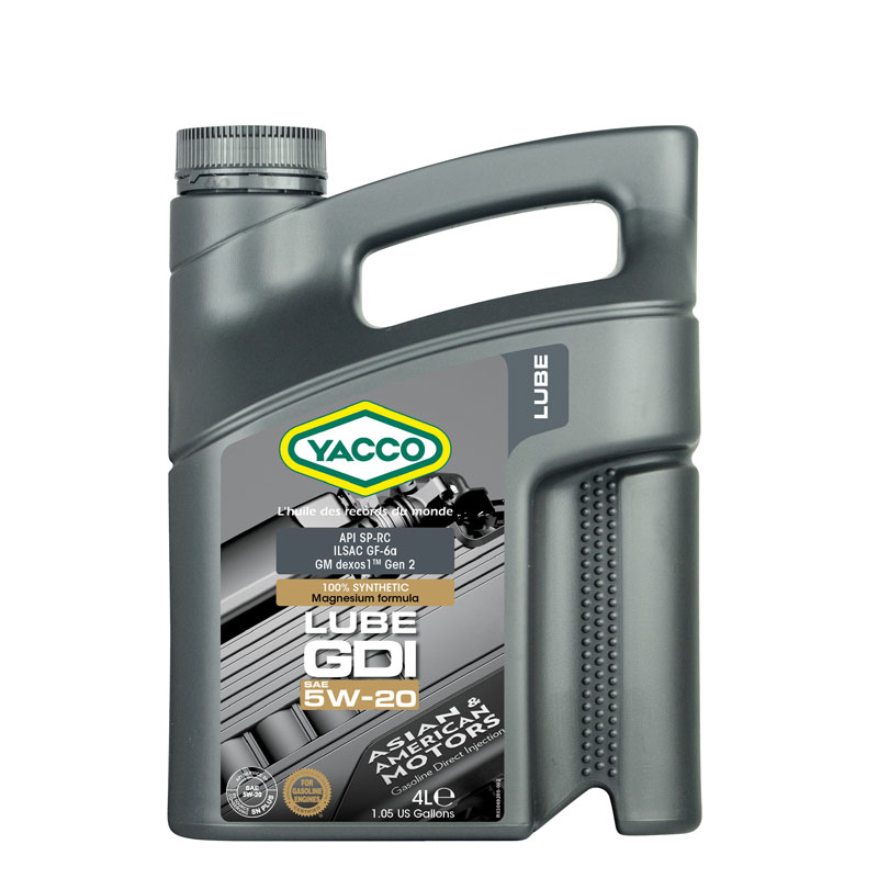 LUBE GDI SAE 5W-20 вече и в 4л опаковка...