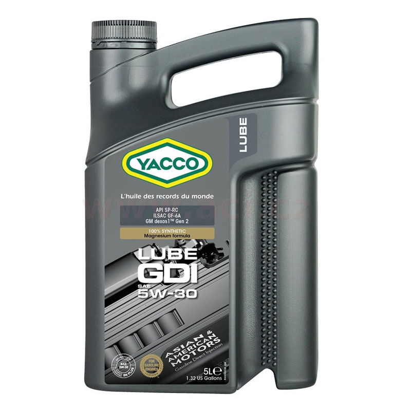 LUBE GDI SAE 5W-30 вече и в 5л опаковка...