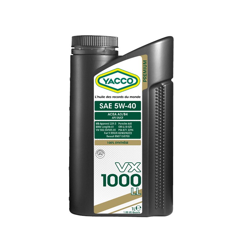 VX 1000 LL SAE 5W-40