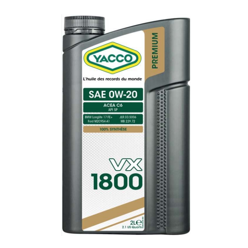 YACCO VX 1800 SAE 0W-20 2л.