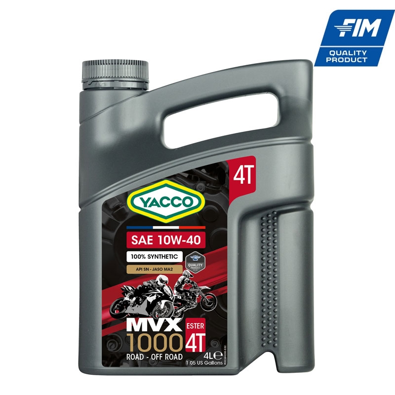 YACCO MVX 1000 4T SAE 10W-40 4л.