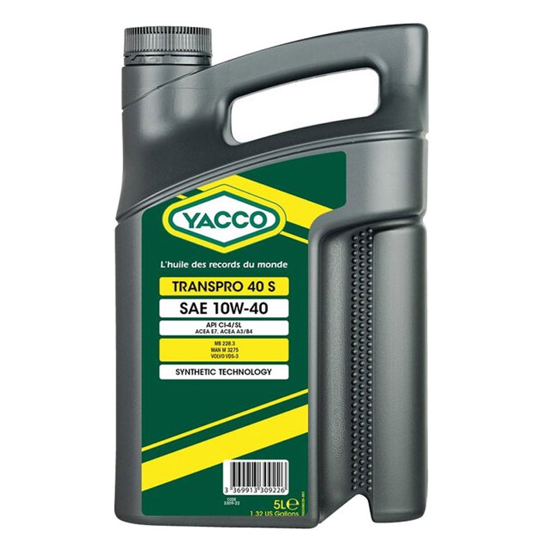 YACCO TRANSPRO 40 S SAE 10W-40 5л.