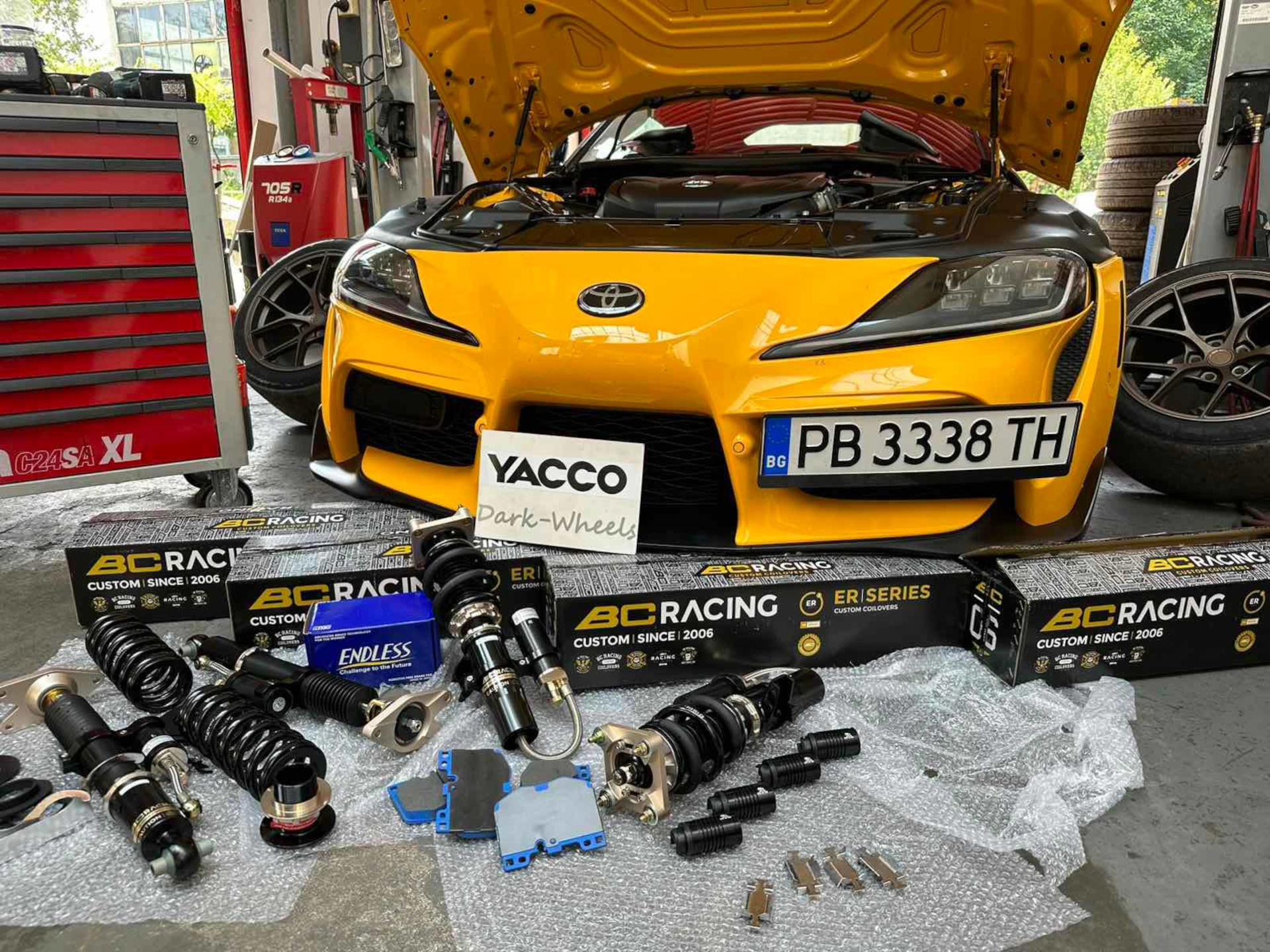 Настройка преди лятото на Toyota Supra 2022